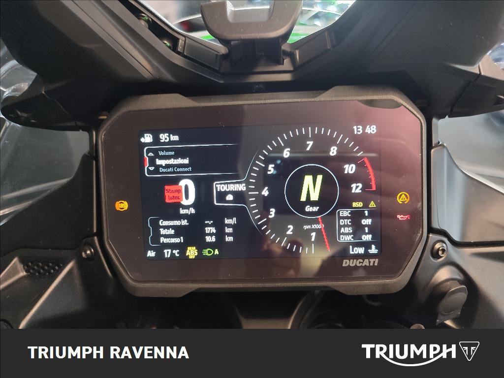 DUCATI Multistrada V4 1160 Rally Matt Black&Brushed Aluminium Radar
