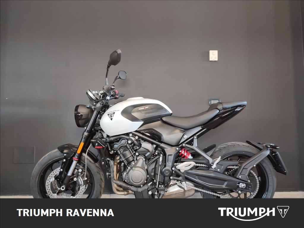 TRIUMPH Trident 660 Snowdonia White Abs