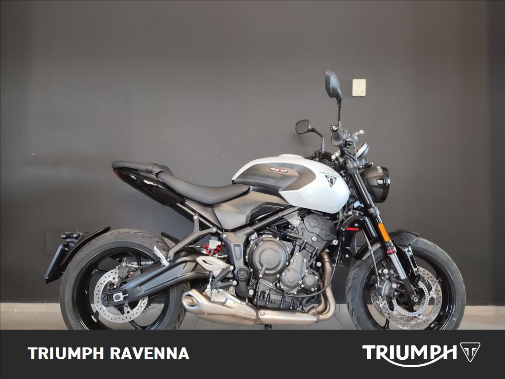 TRIUMPH Trident 660 Snowdonia White Abs